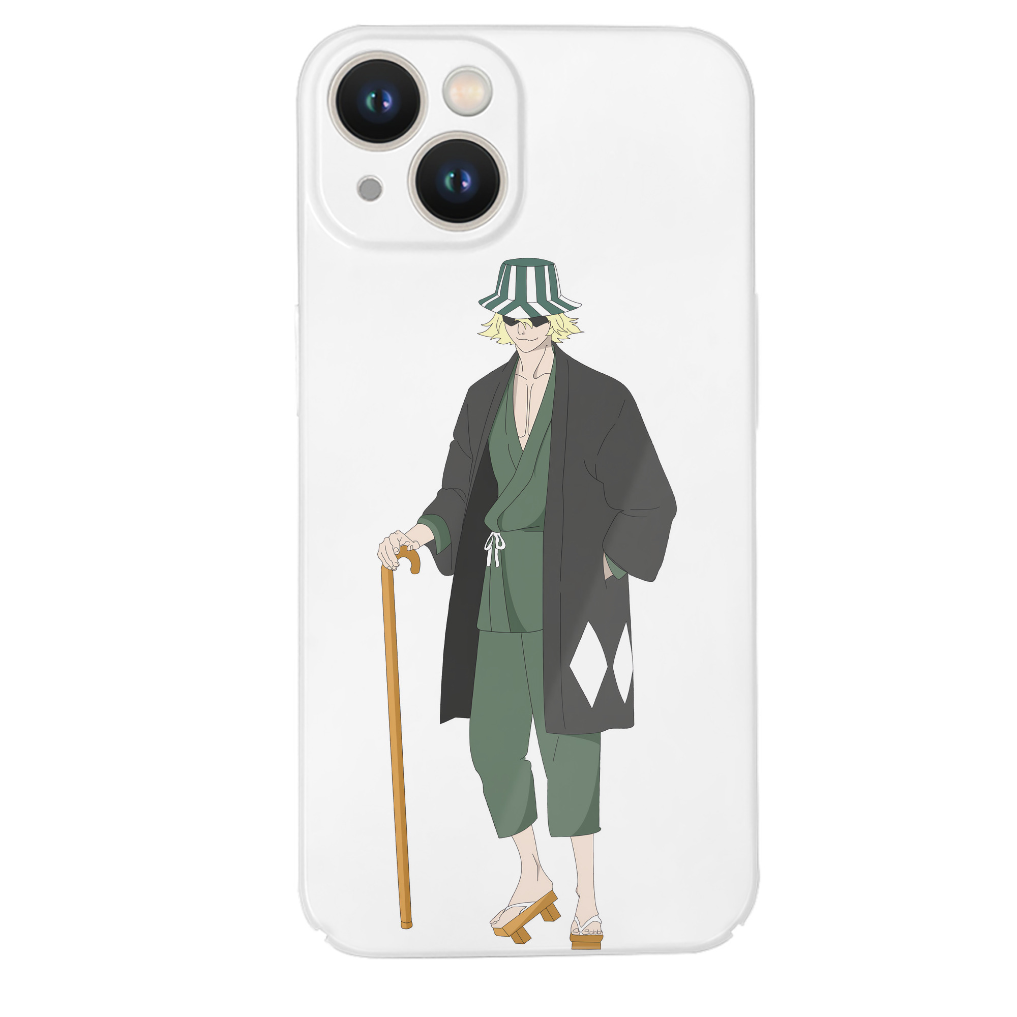 （画像用） "ブリーチ 浦原 喜助（うらはら きすけ） BLEACH Urahara Kisuke " 【iPhone 14シリーズ対応】ハードケース